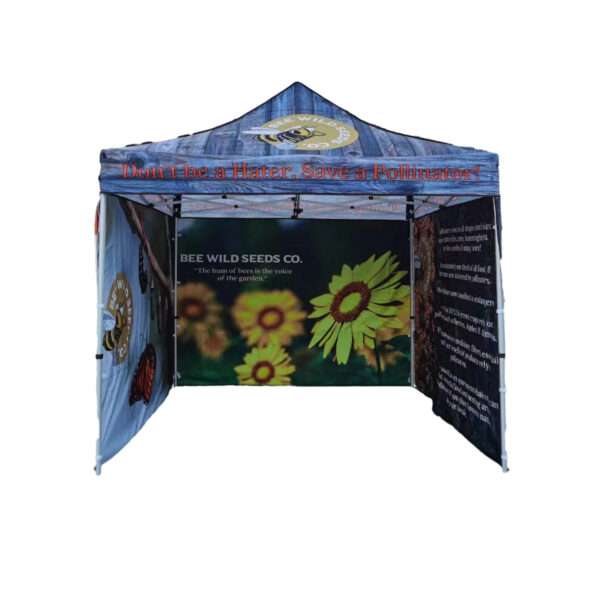 Pop Up Tent 10'x10' with 38mm Square Aluminum Tube