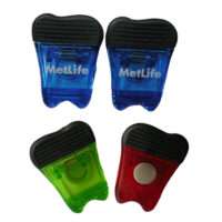 Tooth Shaped Magnetic Memo Clip Jumbo Holder