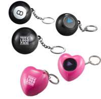 mini magic 8 ball keychain