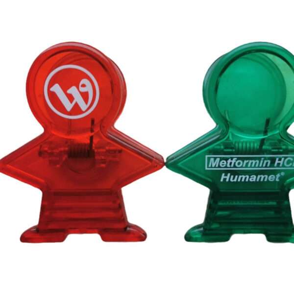 human shaped magnet clip