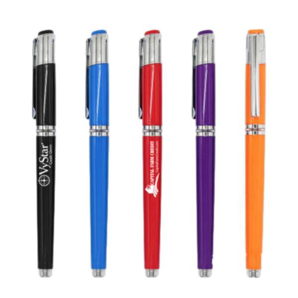 ABS Barrel Gel Pen with Logo Imprint