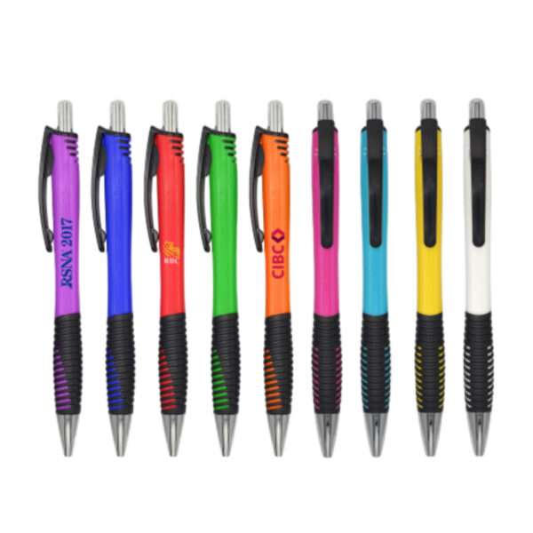 Ridged Grip Hybrid Ink Pens