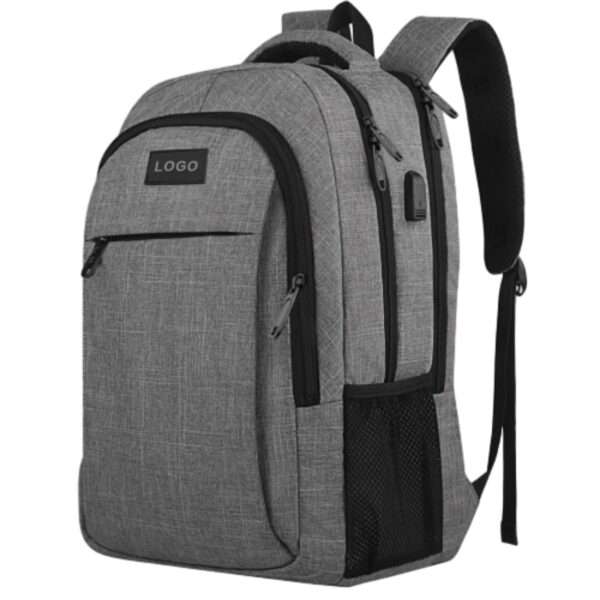 Business Anti-Theft Slim Durable Laptop Backpack with USB Charging Port