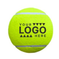 Inflatable 9.5-Inch Custom Logo Tennis Balls for Ultimate Branding